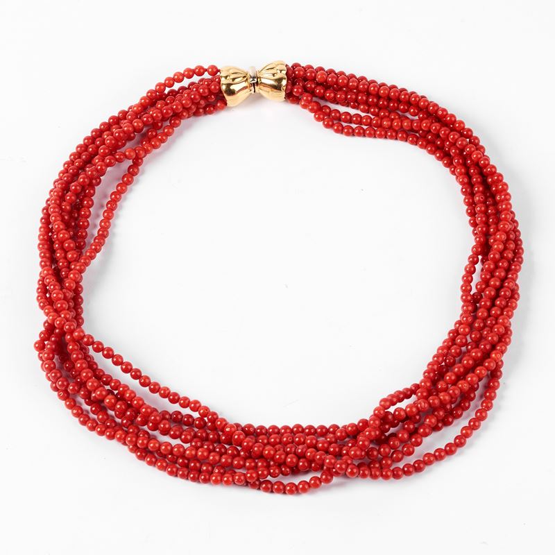 COLLANA IN CORALLO