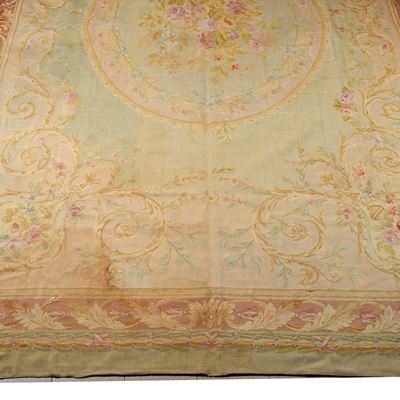 Tappeto Aubusson, Sec. XIX