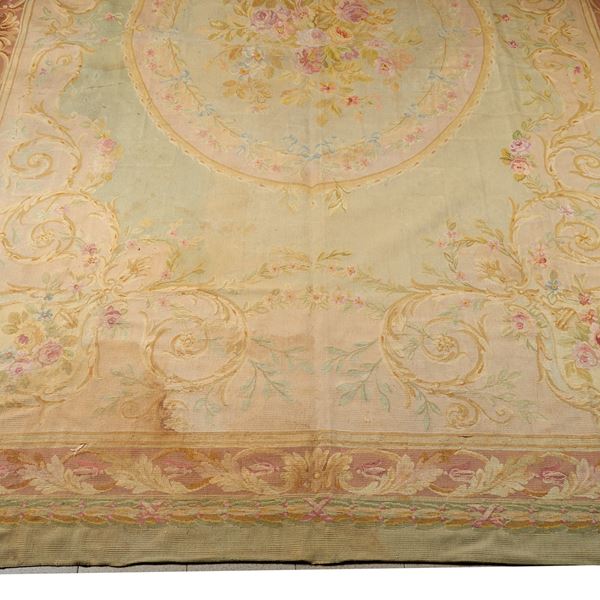 



Tappeto Aubusson, sec. XIX