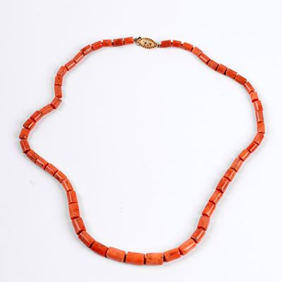Collana in Corallo Bamb&ugrave;