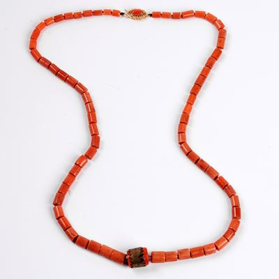 Collana in Corallo Bamb&ugrave;