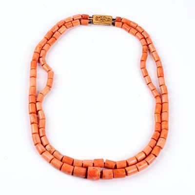 Collana in Corallo Bamb&ugrave;