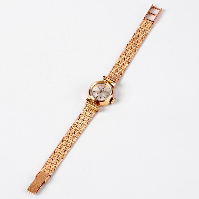 OROLOGIO DA POLSO PER SIGNORA BAUME & MERCIER, IN ORO GIALLO 18KT