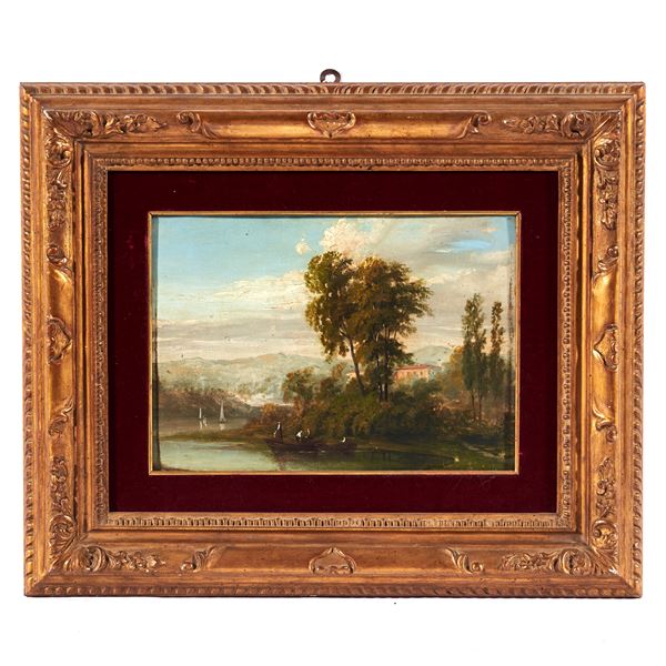 



Scuola inglese, sec. XIX  - Asta Dipinti, disegni e stampe - Poggio Bracciolini Casa d'Aste