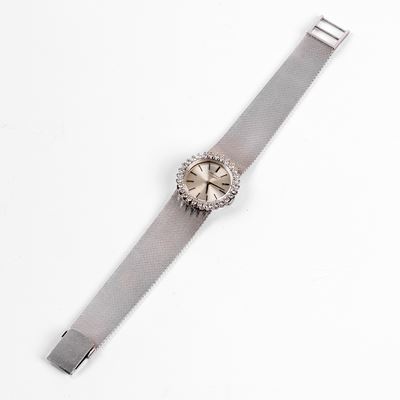 Longines Orologio per Signora in Oro Bianco 18 Kt e Diamanti