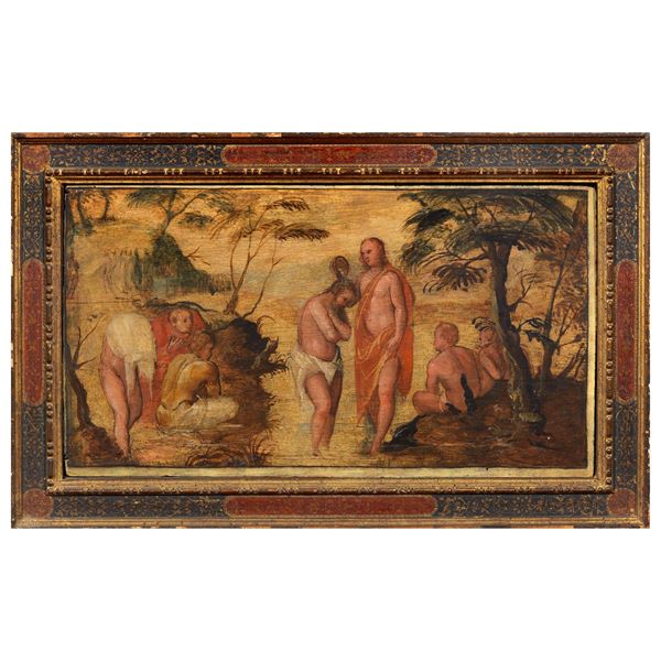 



Scuola dell'Italia settentrionale, sec. XVI  - Asta DIPINTI, DISEGNI E STAMPE - Poggio Bracciolini Casa d'Aste