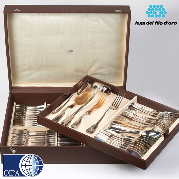 



SERVITO DI POSATE, ARGENTIERE RICCI &amp; C.