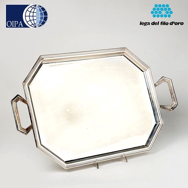 



VASSOIO, SEC. XX, ARGENTIERE GREGGIO