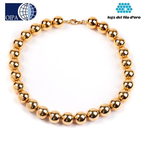 



COLLANA IN ORO GIALLO 18KT