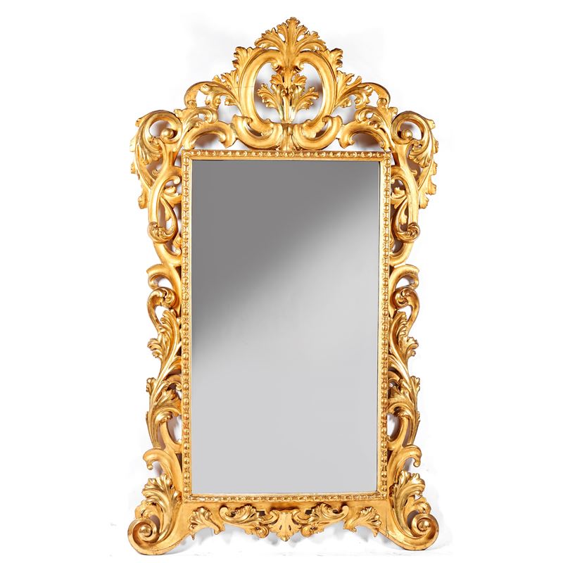 Grande specchiera, sec. XIX