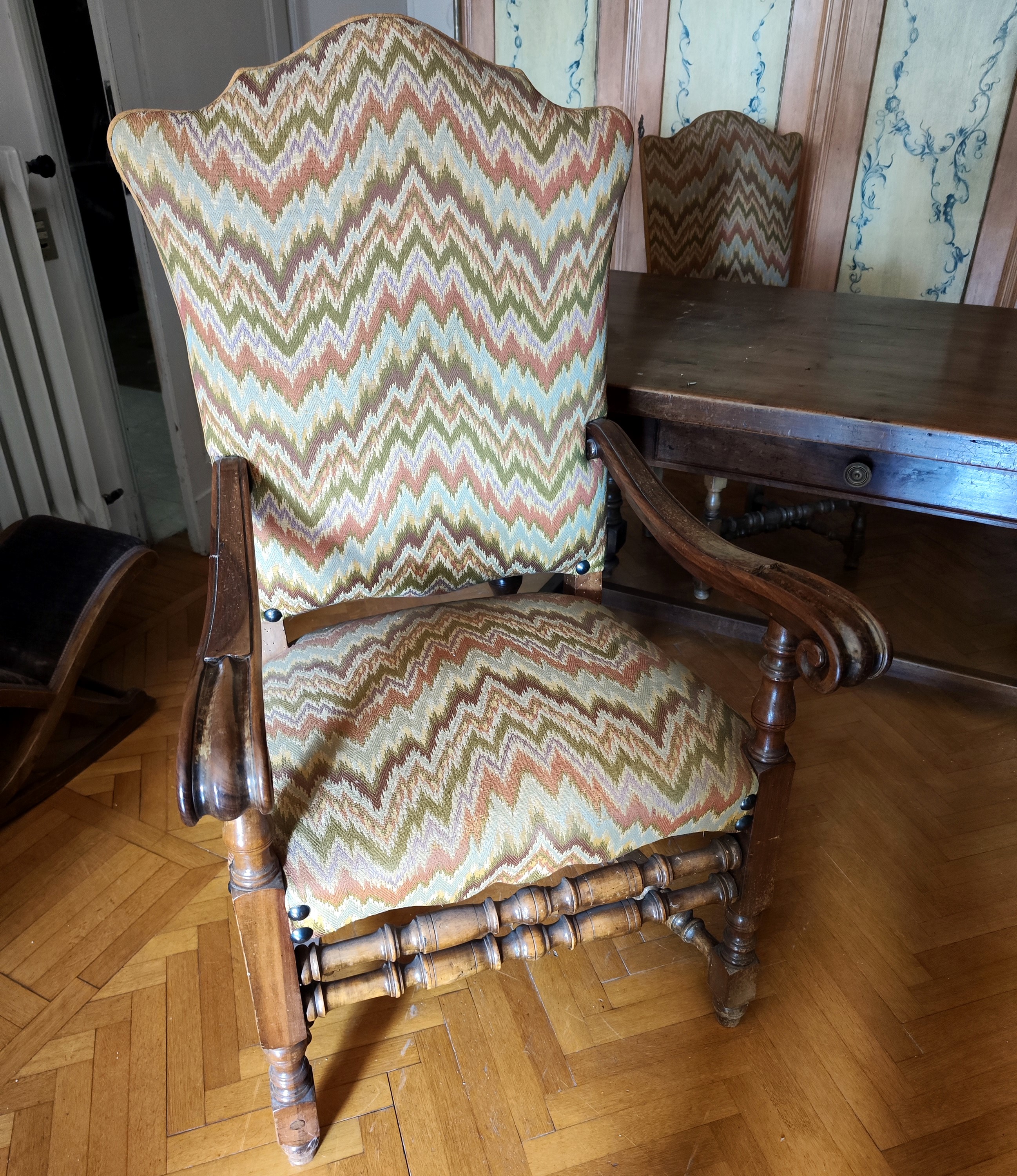 Tavolo Scrivania, in Stile Seicento