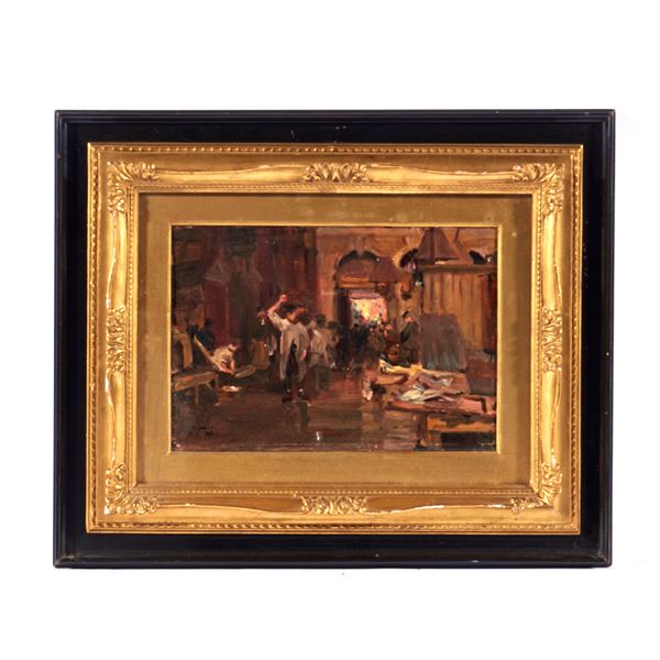 



Scuola italiana, inizi sec. XX  - Asta Dipinti, disegni e stampe - Poggio Bracciolini Casa d'Aste