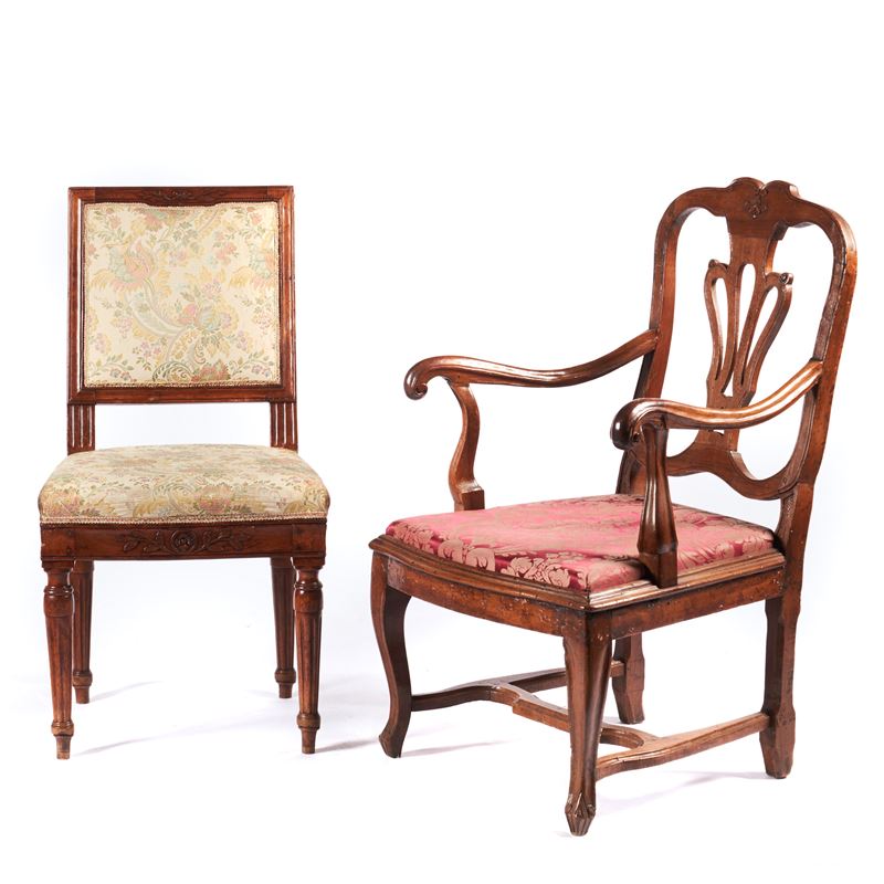 Poltrona, sec. XVIII