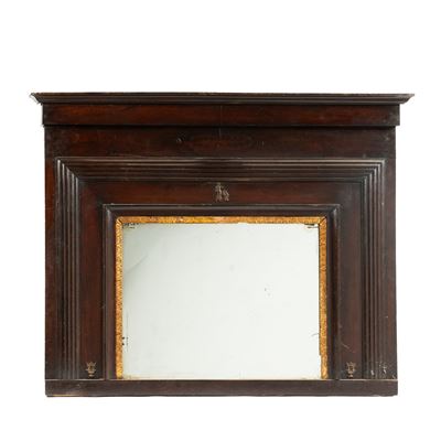 Caminiera del XIX secolo in mogano