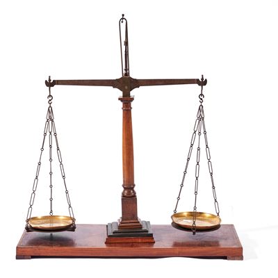 Bilancia, Fine sec.XVIII, Inizi sec.XIX