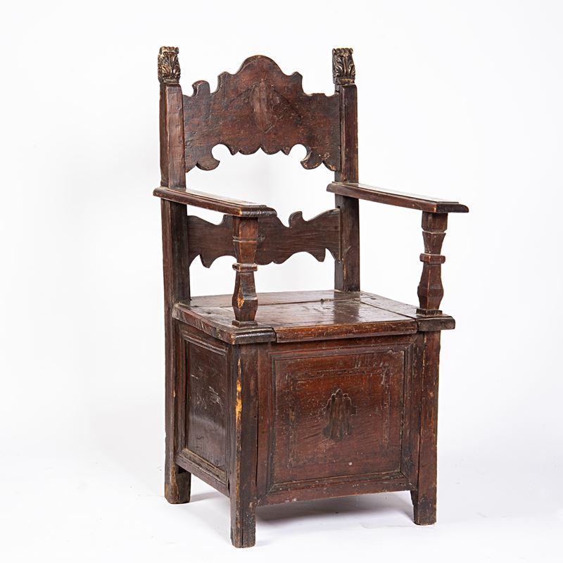 Seggiolone, sec. XVIII