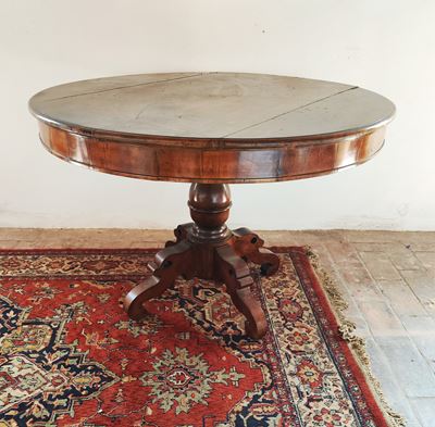 Tavolo Circolare, Sec. XIX