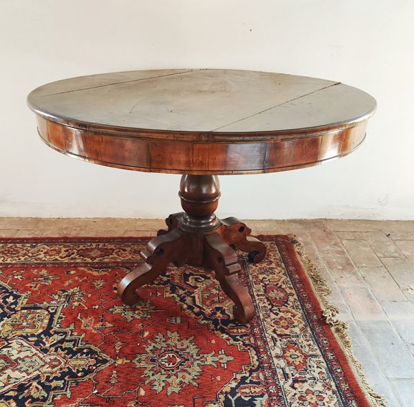 



Tavolo circolare, sec. XIX