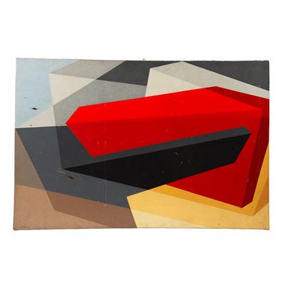 Giovanni Maggini, Olio su tela, 1990