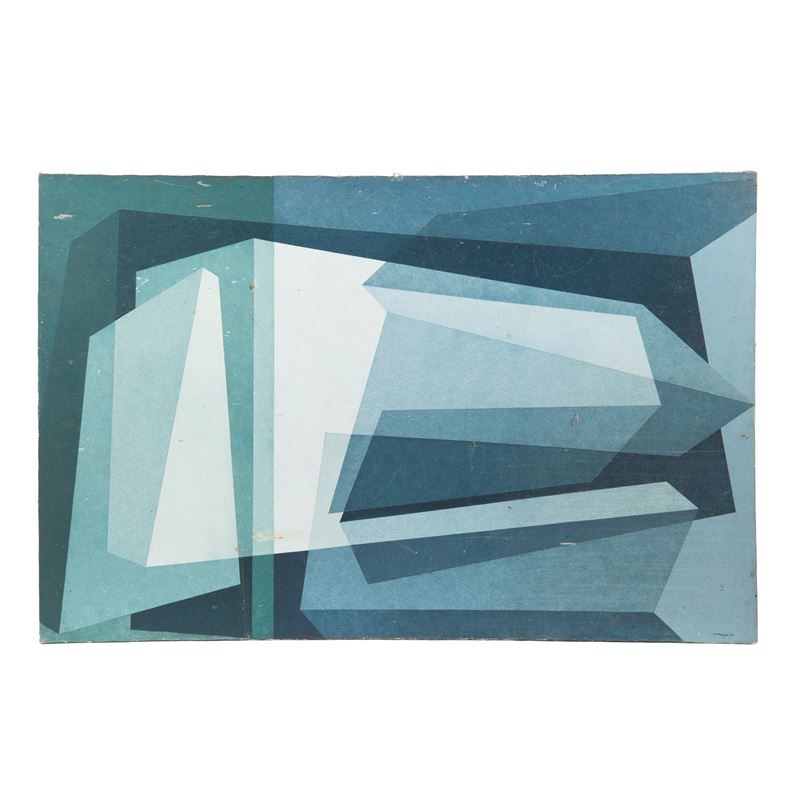 Giovanni Maggini, Olio su tela, 1990