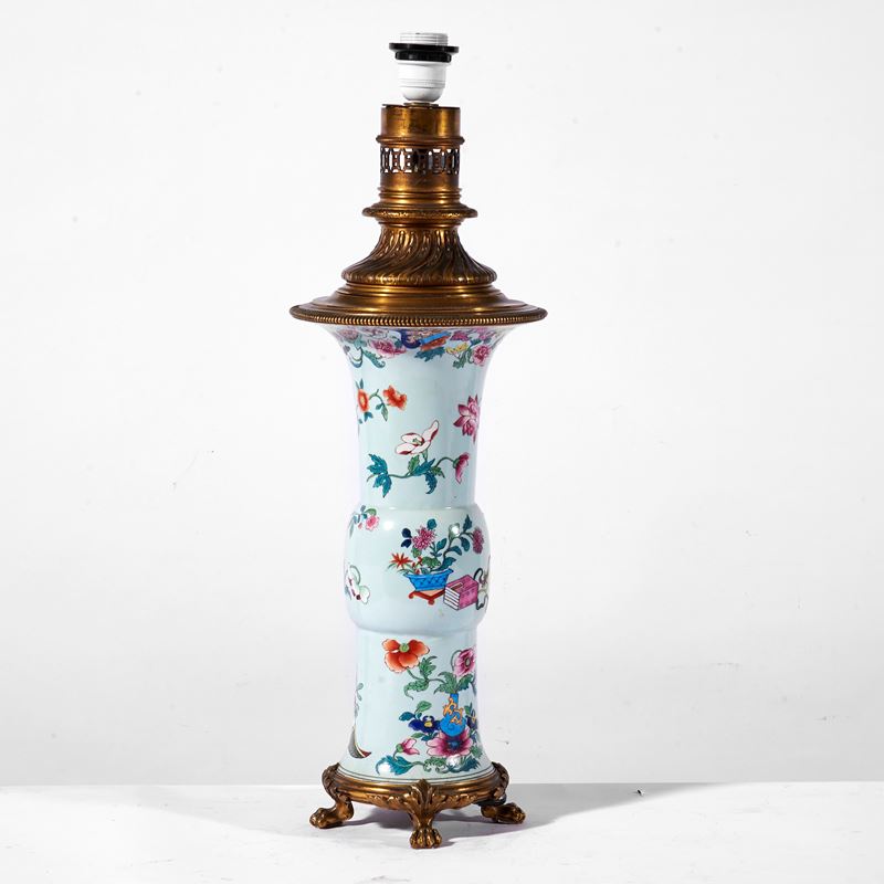 Vaso a forma Gu, arte orientale, sec. XX