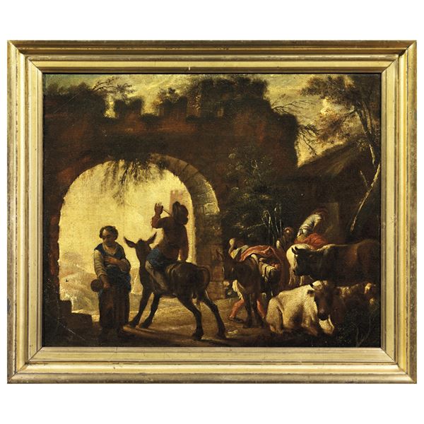



Scuola bambocciante, sec. XVIII