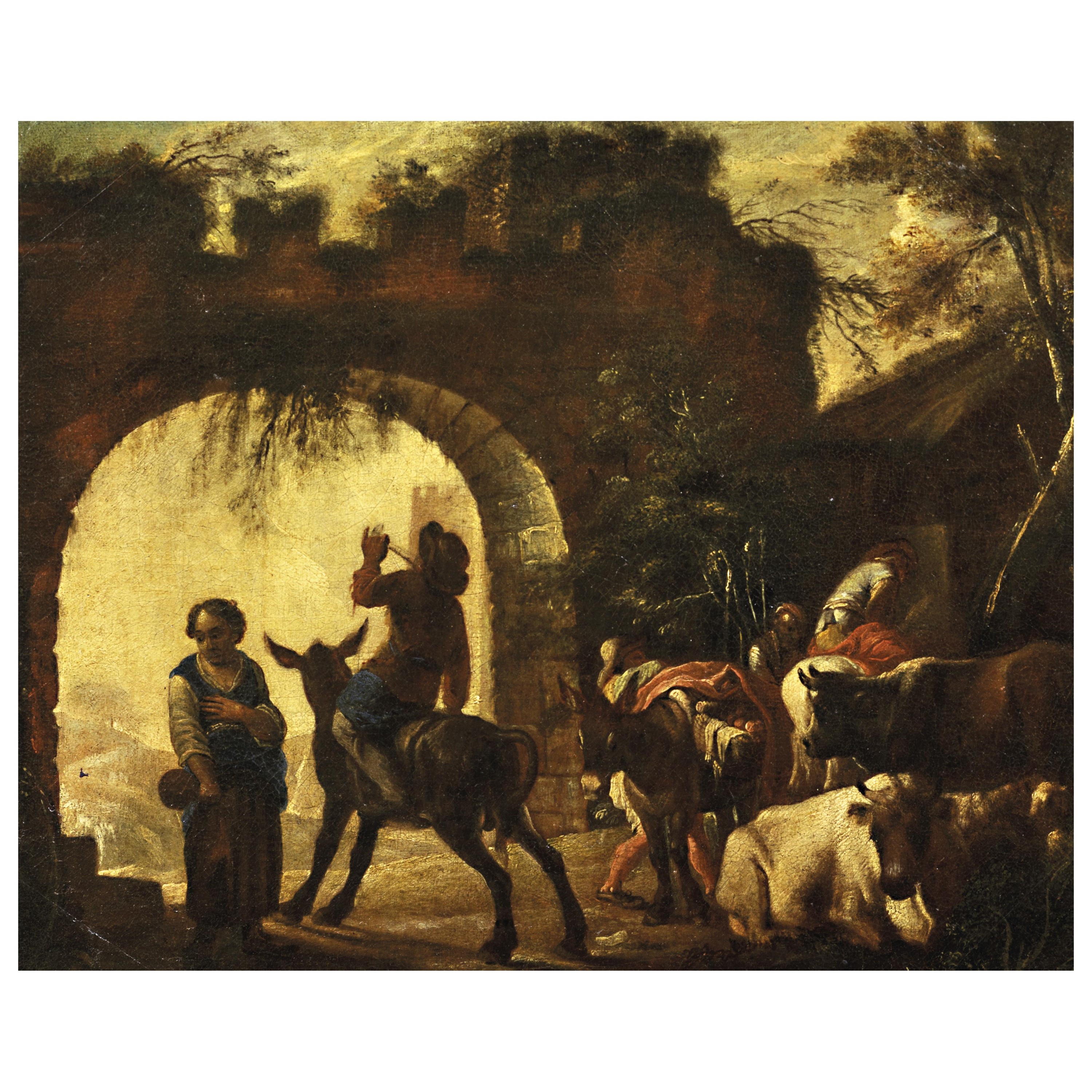 Scuola bambocciante, sec. XVIII