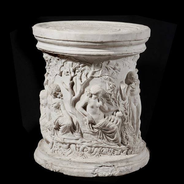 



Base in gesso, sec. XX  - Asta Mobili, arredi ed oggetti d'arte - Poggio Bracciolini Casa d'Aste