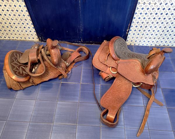 



Due selle da cavallo, Argentina, sec. XX