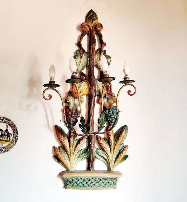 



Coppia di applique, sec. XX 