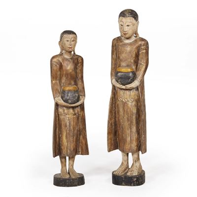 Due Offerenti, Arte Orientale, Sec. XX