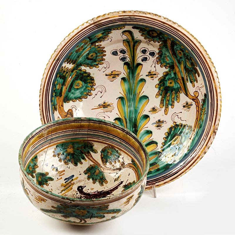 Coppa e Bacile, Talavera, Sec. XVIII