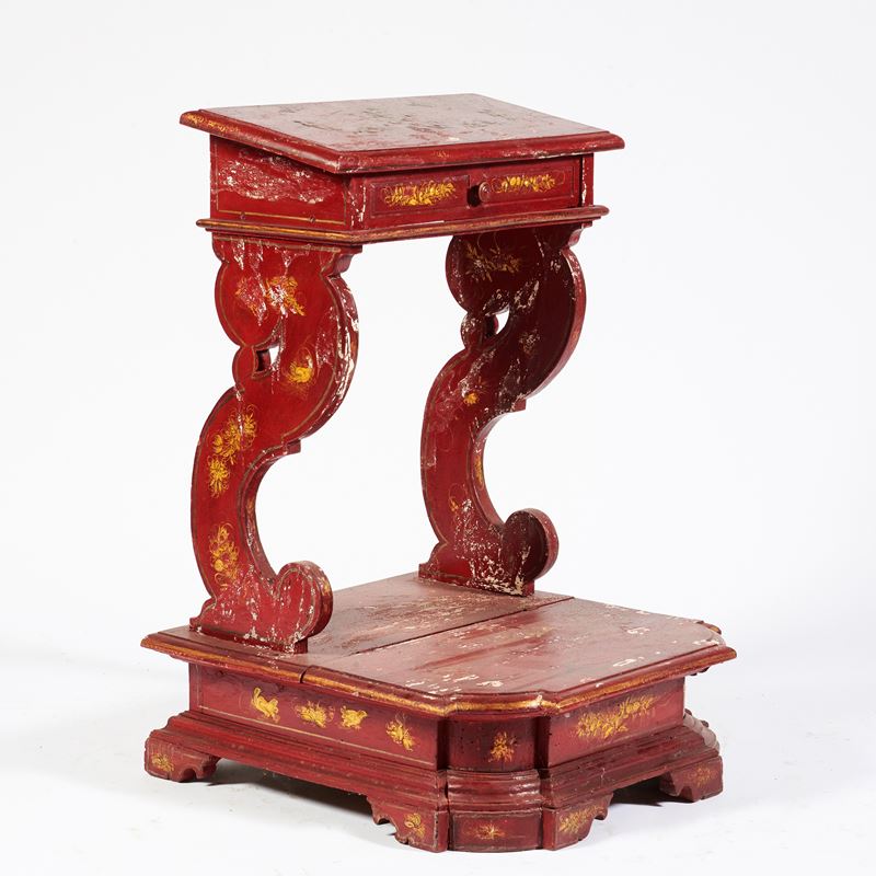 Inginocchiatoio, sec. XVIII