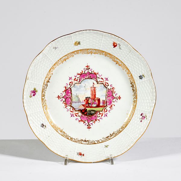 



Piatto, manifattura di Meissen, sec. XIX
