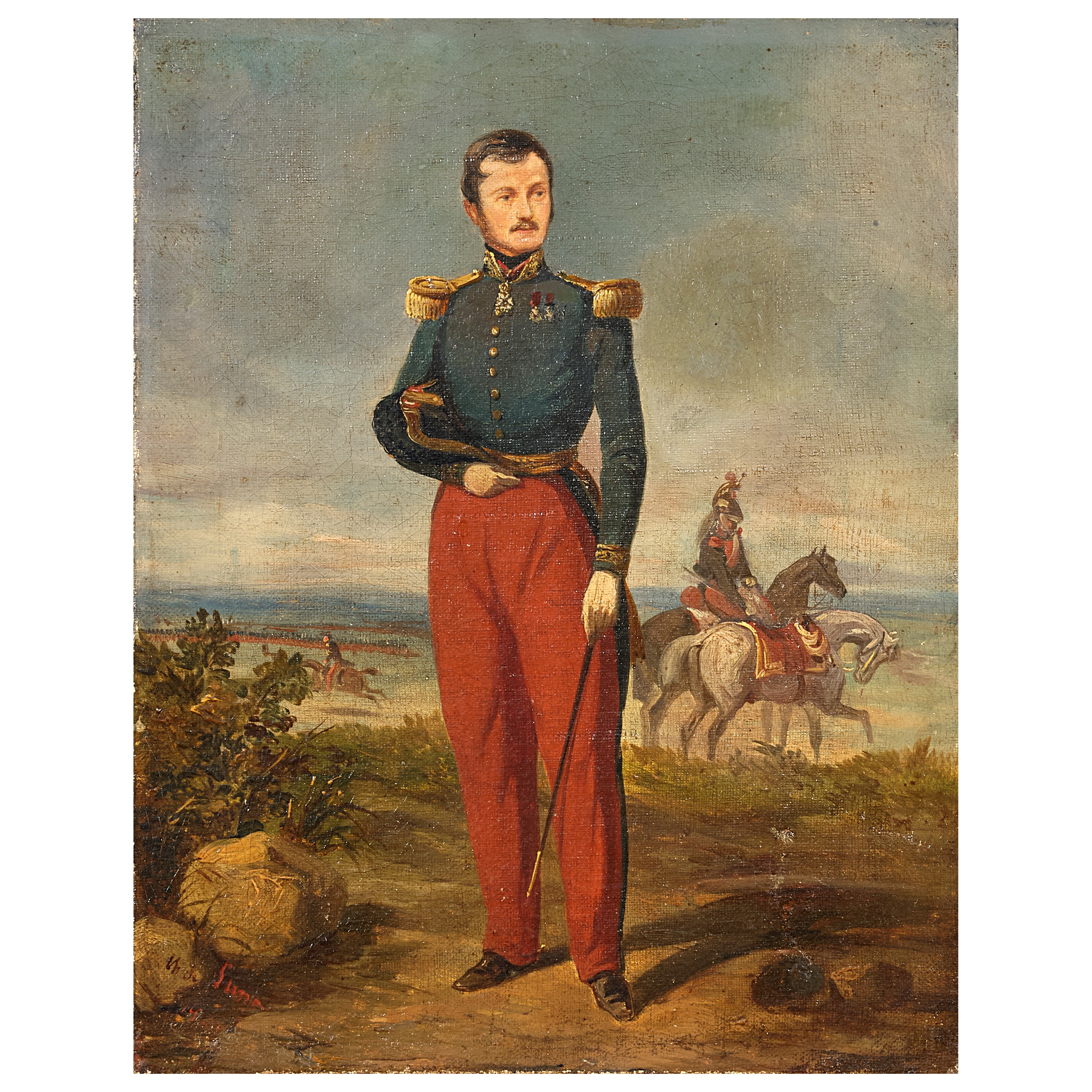 Scuola francese, inizi sec. XIX