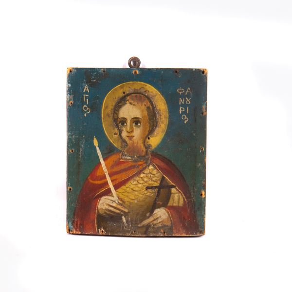 



Scuola greca, sec. XVIII