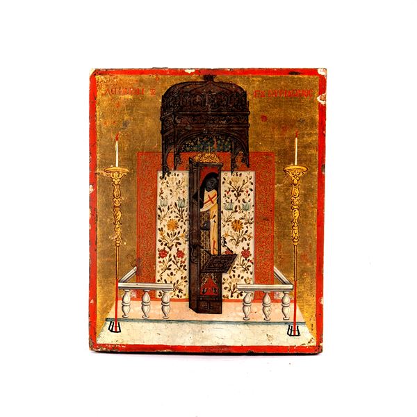 



Scuola greca, sec. XVIII