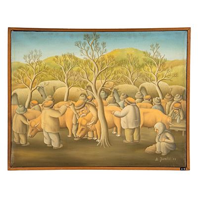 Duro Jancic, Mercato dei buoi