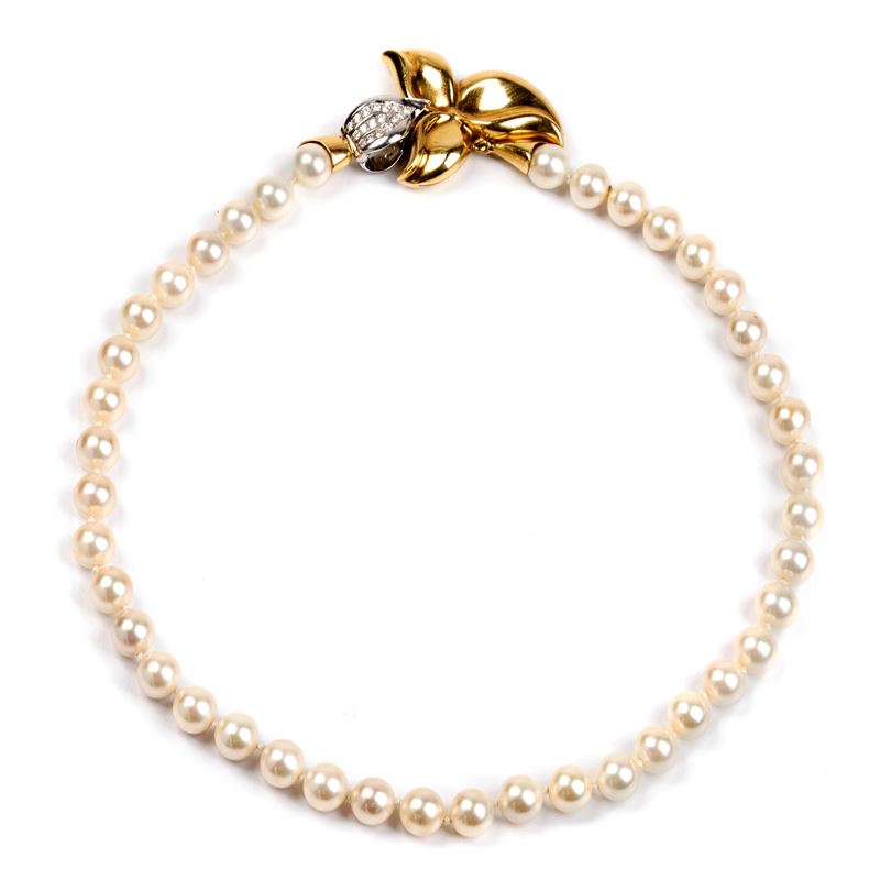 Collana a Imitazione Perle