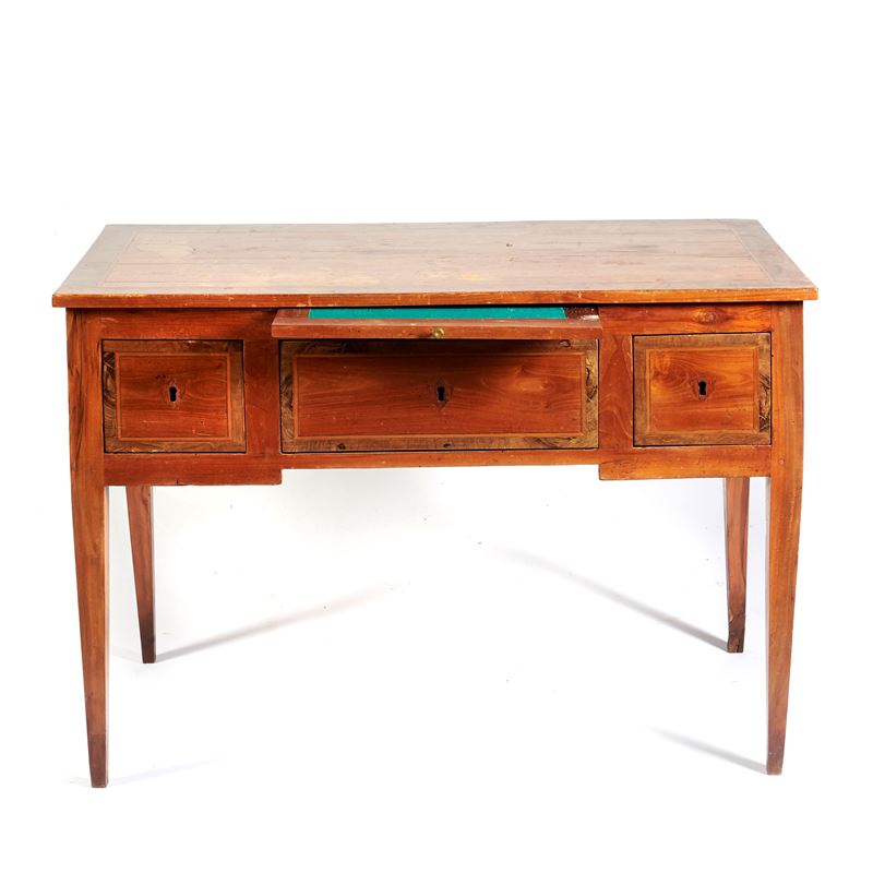 Scrivania da centro, sec. XIX