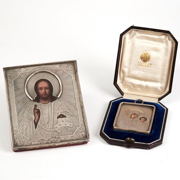 



DUE ICONE, RUSSIA, SEC. XIX-XX