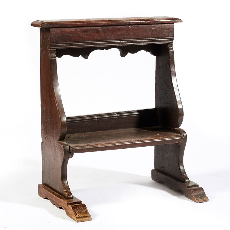 Inginocchiatoio, Toscana, sec. XVIII