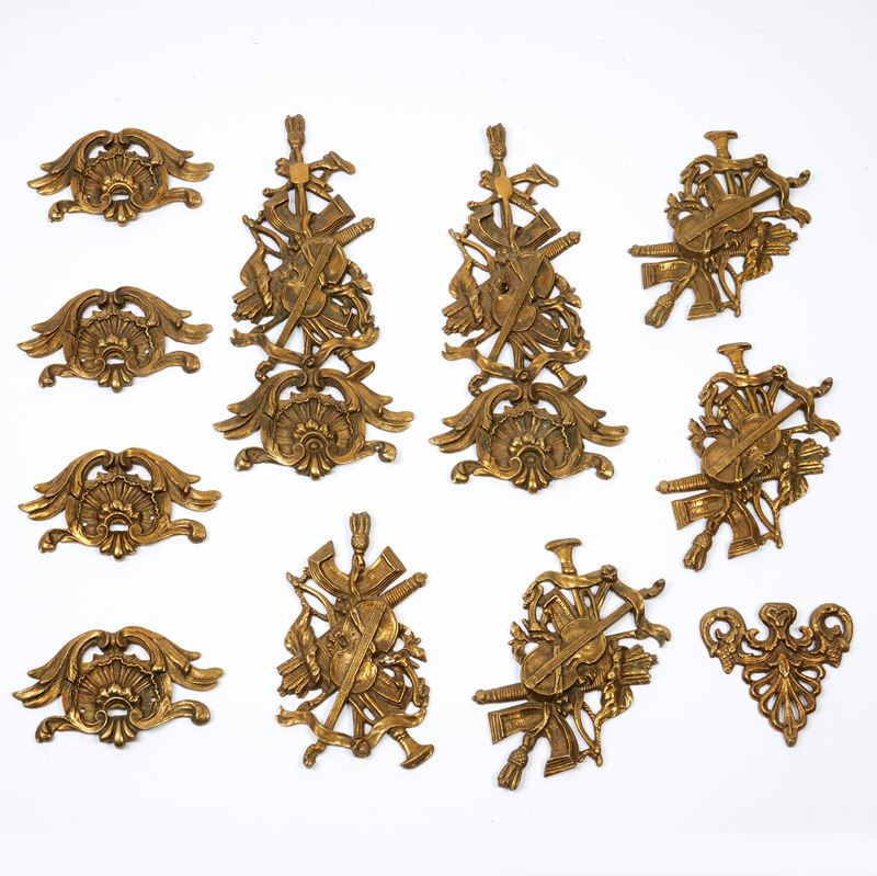 Undici applicazioni, epoca Impero, fine sec. XVIII