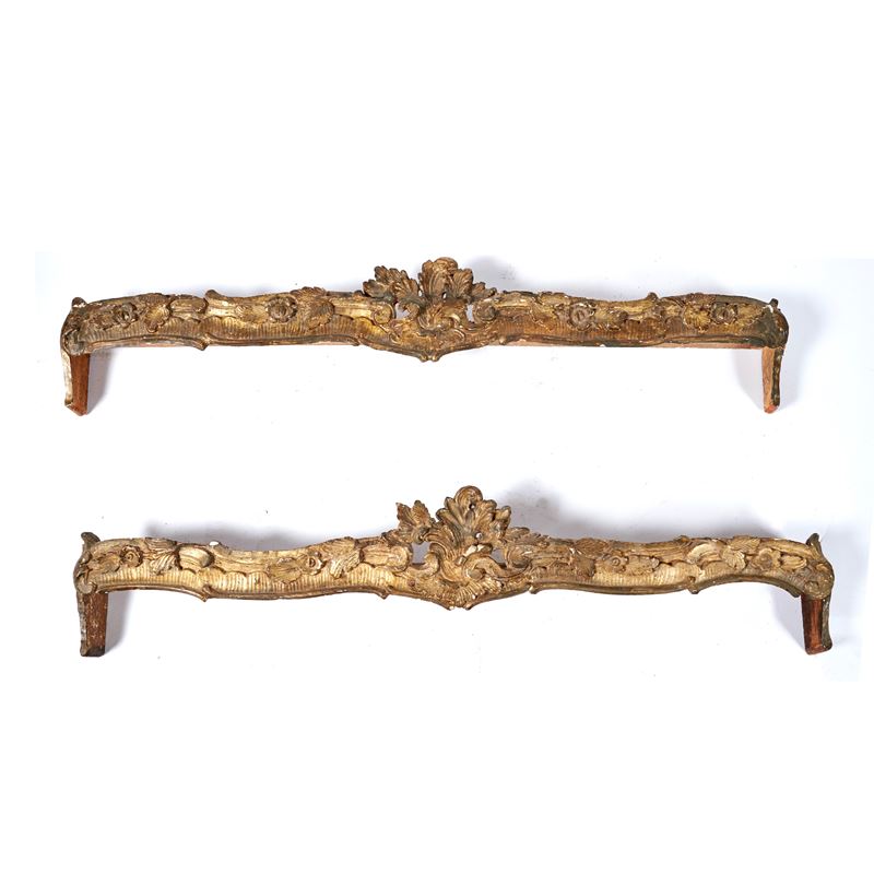 Coppia di mantovane, sec. XVIII