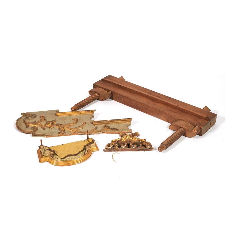 Piccola cimasa, sec. XVIII