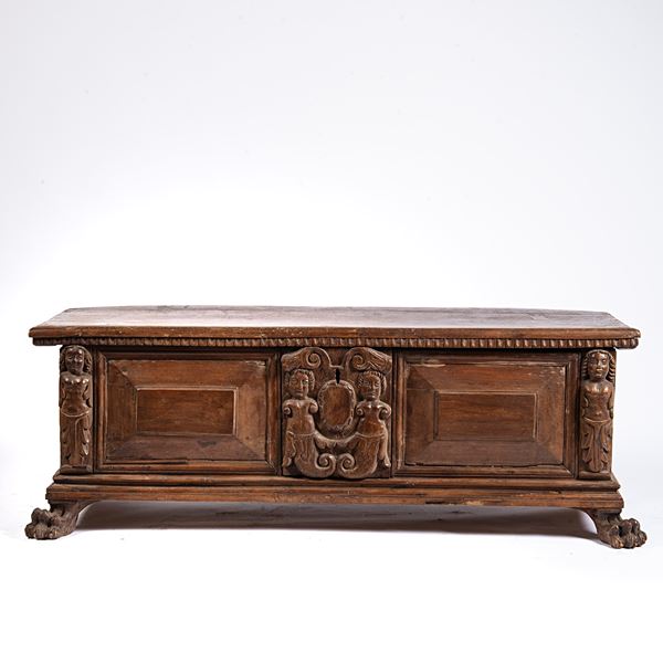 Cassapanca, sec. XVII