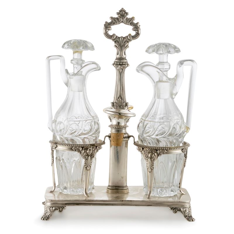 Oliera, Milano, 1850 Circa, Argentiere Giuseppe Brusa