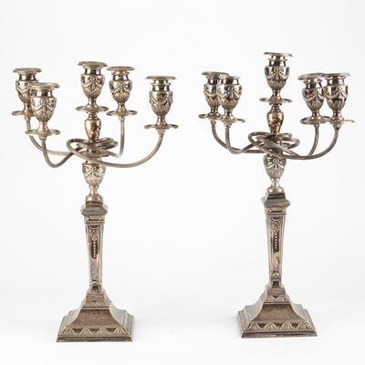 Coppia di Candelabri, Sec. XX