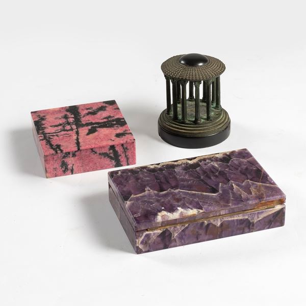 



Due scatoline, inizi sec. XX  - Asta Arredi, mobili ed oggetti d'arte - Poggio Bracciolini Casa d'Aste