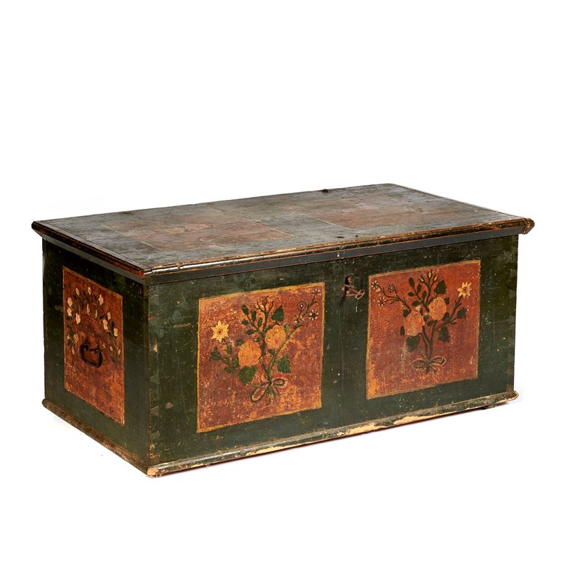 Cassapanca, Italia del nord, sec. XIX